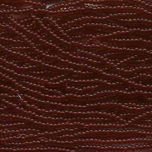 6/0 Czech Seed Beads - Garnet (Color #90120) - 6 String Hanks, 72 Grams/920 Beads