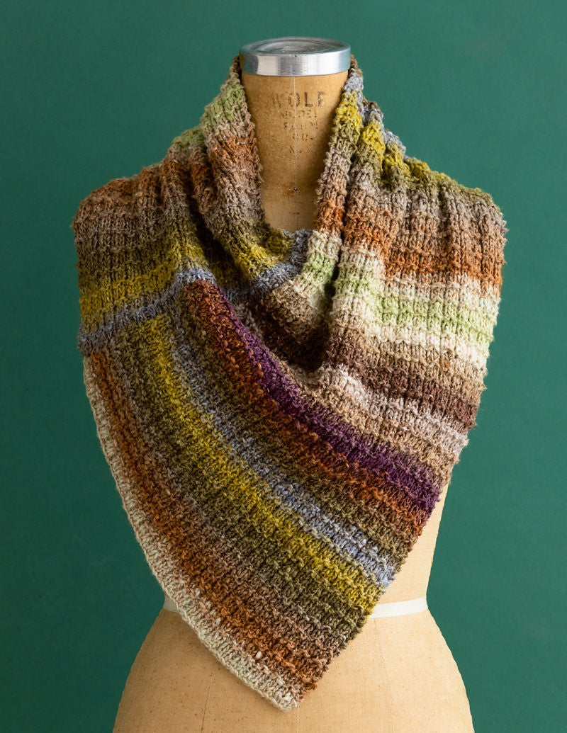 A Noro Tsubame Pattern - Veronika Cowl - Garter Ridge Rib version (PDF)