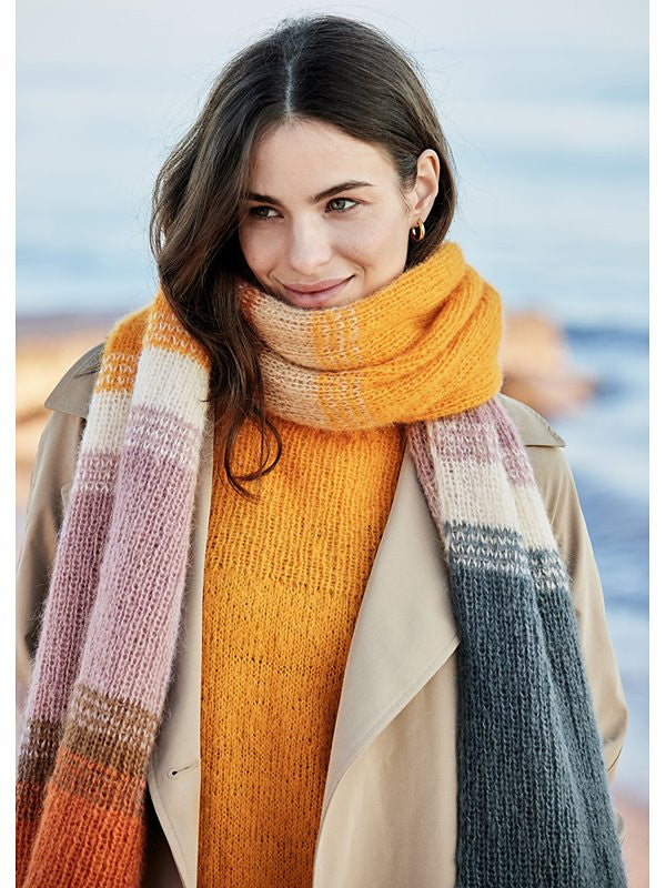 A Lana Grossa Setasuri Pattern - Scarf 19 (PDF)