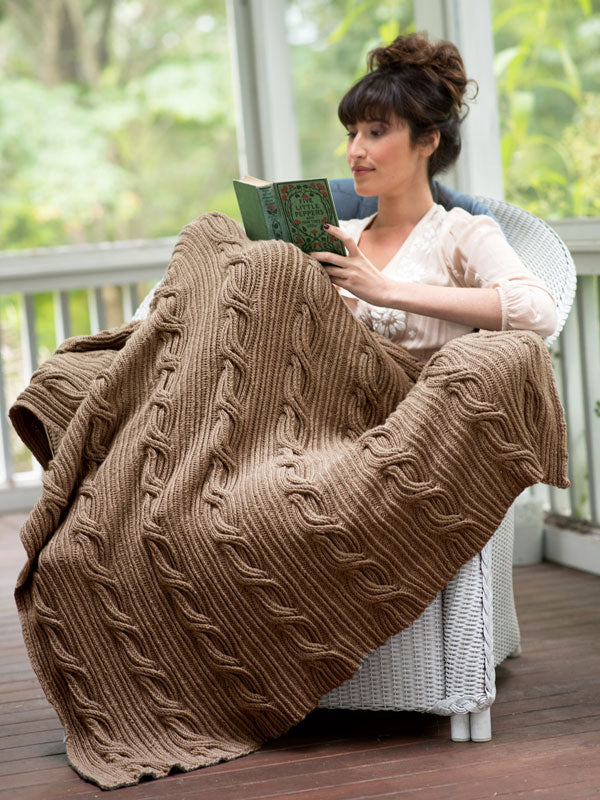 A FREE Berroco Comfort Pattern - Schuyler Blanket