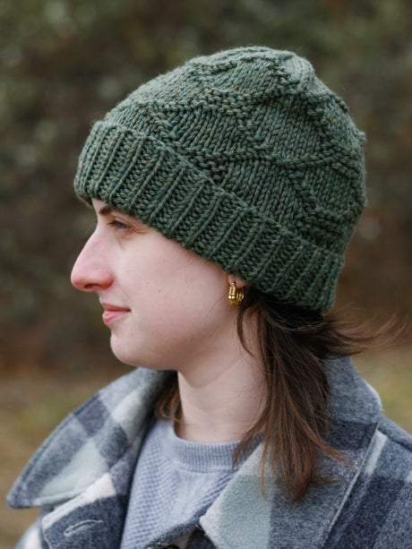 A Berroco Vintage Chunky Pattern - Scout Hat (PDF) - LINK IN DESCRIPTION  FREE PATTERN NO NEED TO ADD TO CART free at little knits