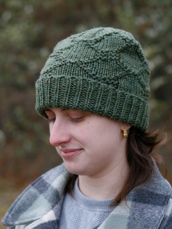 A Berroco Vintage Chunky Pattern - Scout Hat (PDF)