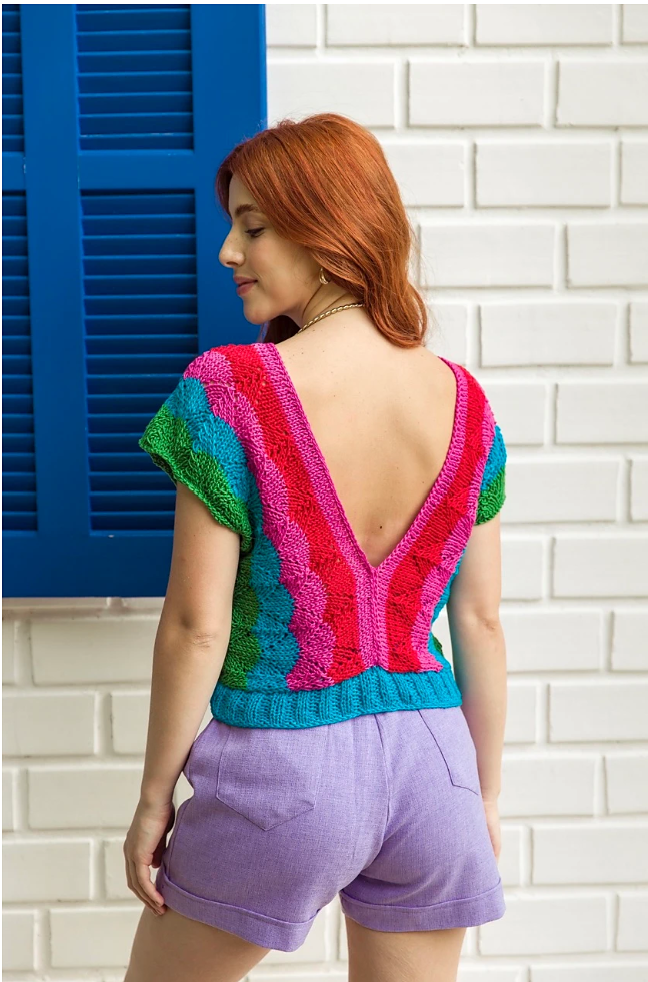 A Circulo Duna Pattern - Duna Top (PDF) - FREE PATTERN LINK IN DESCRIPTION