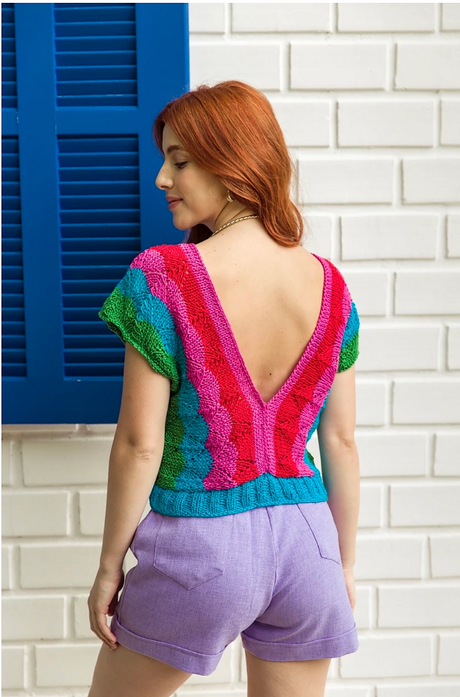 A Circulo Duna Pattern - Duna Top (PDF) - FREE PATTERN LINK IN DESCRIPTION