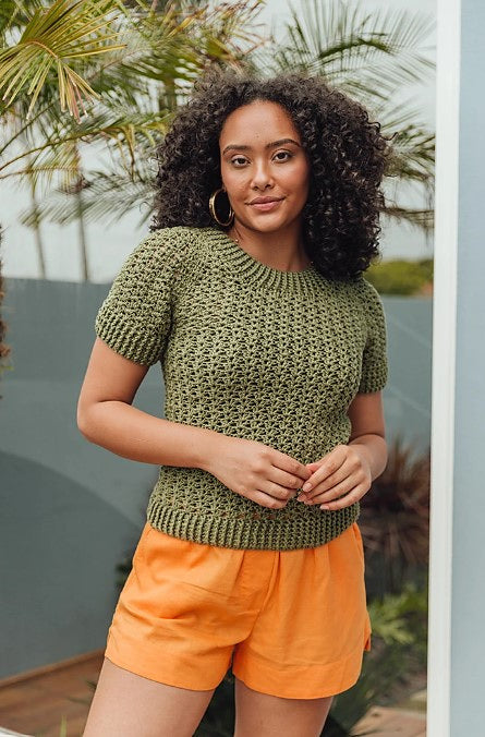 A Circulo Duna Crochet Pattern - Raglan top (PDF) - FREE PATTERN LINK IN DESCRIPTION