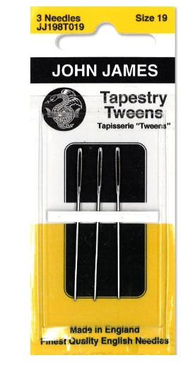 John James Tapestry Tweens Needles - Size #19