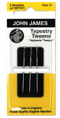 John James Tapestry Tweens Needles - Size #21