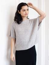 A Churchmouse Yarns and Teas Pattern - Sideways Tee (PDF)