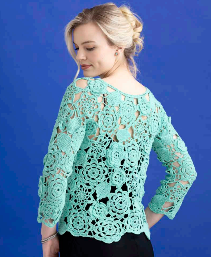 A Queensland United Pattern - Fleur Crochet Top (PDF)