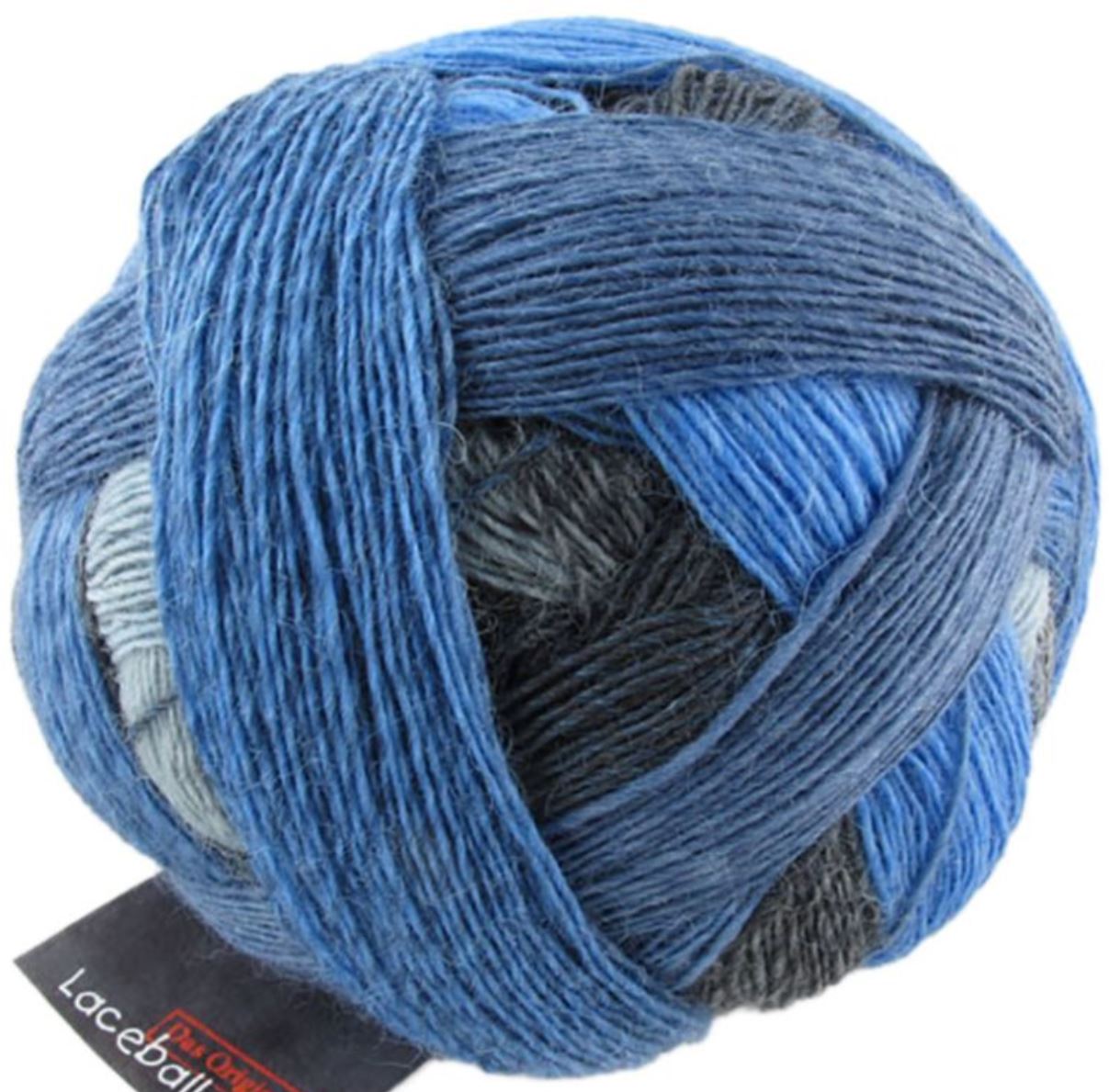Schoppel Lace Ball 100 - Seattle Blues Dye Lot 1129167(Color #2169)