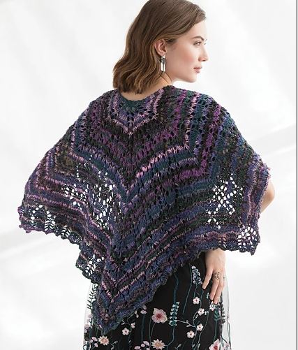 Noro Nishiki Pattern - Semicircle Shawl (PDF)