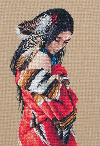 Anchor Maia Collection Counted Cross Stitch Kit - Serenity (5678000-01176) - FREE SHIPPING IN THE CONTIGUOUS US