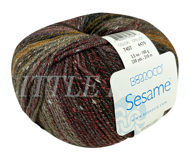 Berroco Sesame Soba Color 7407
Berroco Sesame Yarn on Sale at Little Knits