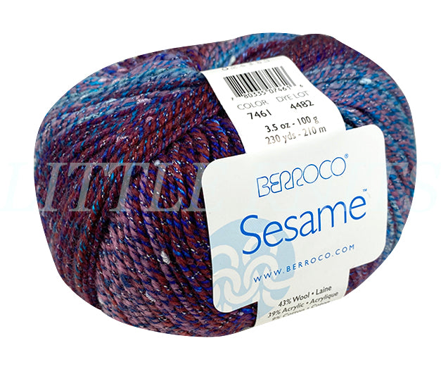 Berroco Sesame Sorbet Color 7461
Berroco Sesame Yarn on Sale at Little Knits