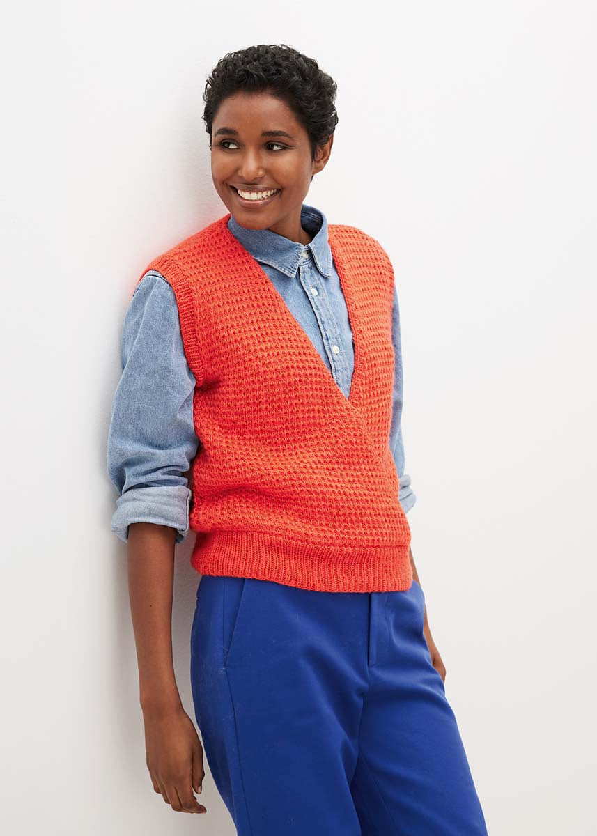 A Lana Grossa Pattern - Setosa Slipover (PDF)