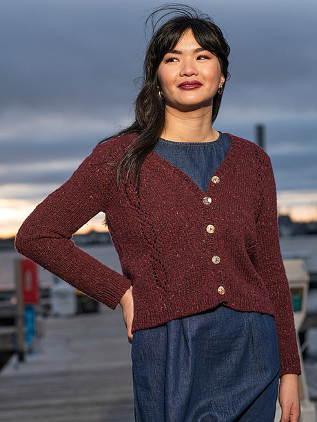 A Berroco Millstone Tweed Knitting Pattern - Parsons Wrap on sale at Little Knits