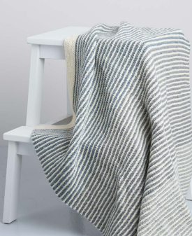 A Sheep Soft DK Pattern - Striped Blanket (PDF)