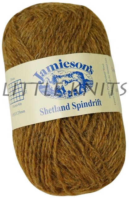 Jamieson's Shetland Spindrift - Burnt Ochre (Color #423)