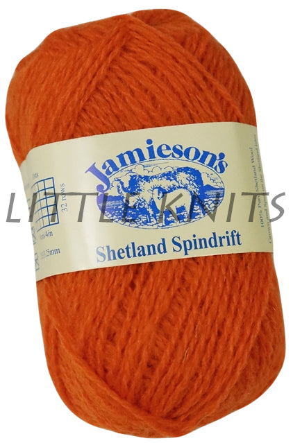 Jamieson's Shetland Spindrift - Pumpkin (Color #470)