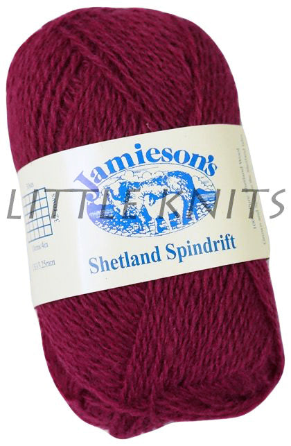 Jamieson's Shetland Spindrift - Cherry (Color #580)