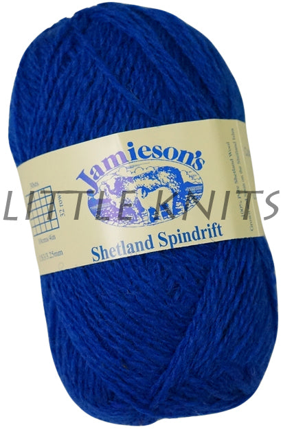 Jamieson's Shetland Spindrift - Royal (Color #700)