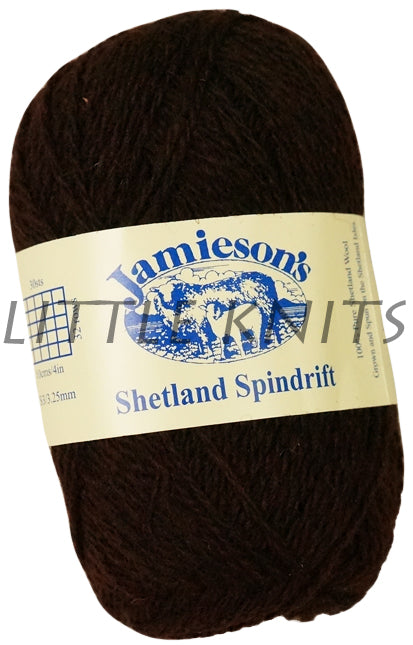 Jamieson's Shetland Spindrift - Espresso (Color #970)