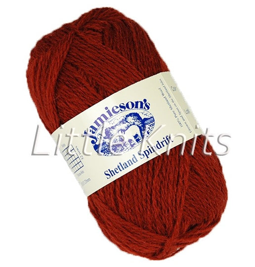 Jamieson's Shetland Spindrift - Rust (Color #578)