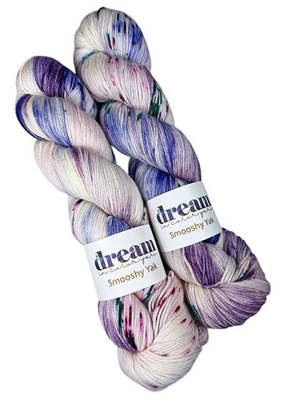 Dream in Color Smooshy Yak - She Walks in Beauty (TWO SKEINS)