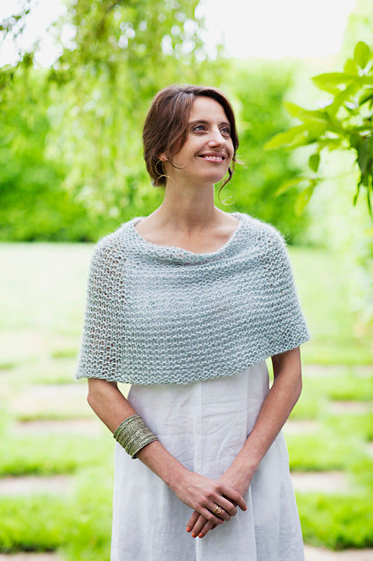 A Churchmouse Yarns and Teas Pattern - Shoulder Cozy (PDF)