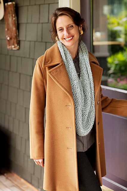 A Churchmouse Yarns and Teas Pattern - Shoulder Cozy (PDF)