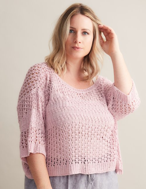 A Gedifra Fior di Seta Pattern - Sicilia Pullover (PDF)