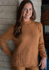 A Trendsetter Wish Pattern - Side Eyelet Pullover (#5900J) (PDF)