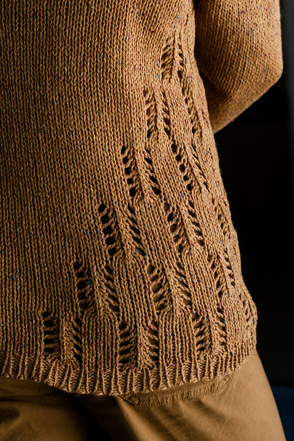 A Trendsetter Wish Pattern - Side Eyelet Pullover (#5900J) (PDF)