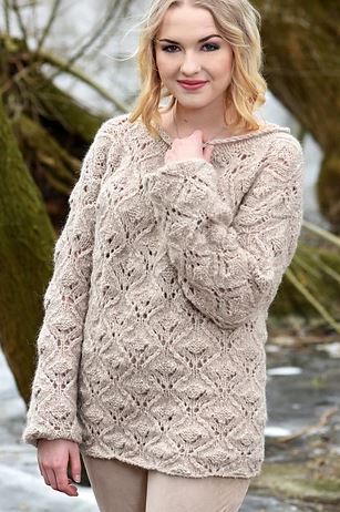 A Juniper Moon Stargazer Brushed Pattern - Sigurd Sweater (PDF)