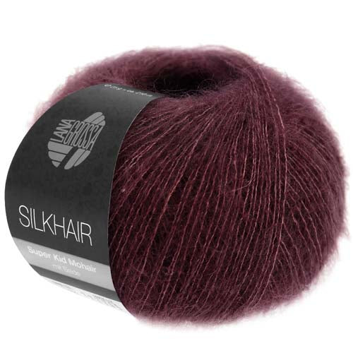 Lana Grossa SilkHair - Bordeaux (Color #177)