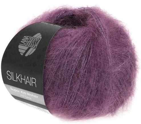 Lana Grossa SilkHair - Plum (Color #149)