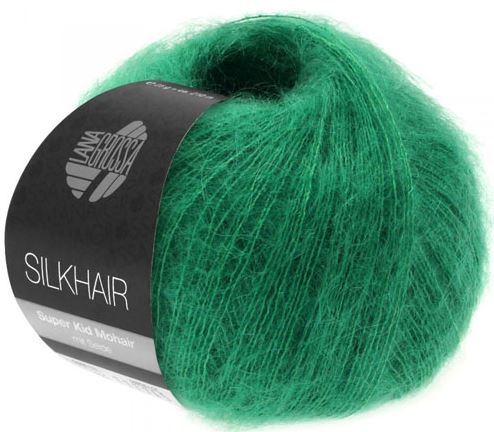 Lana Grossa SilkHair - Xmas Green (Color #156)