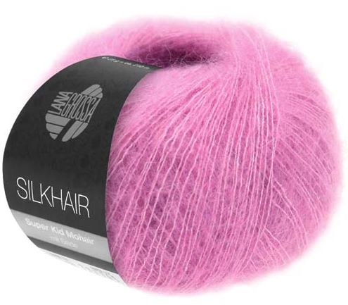 Lana Grossa SilkHair - Bubblegum (Color #162)