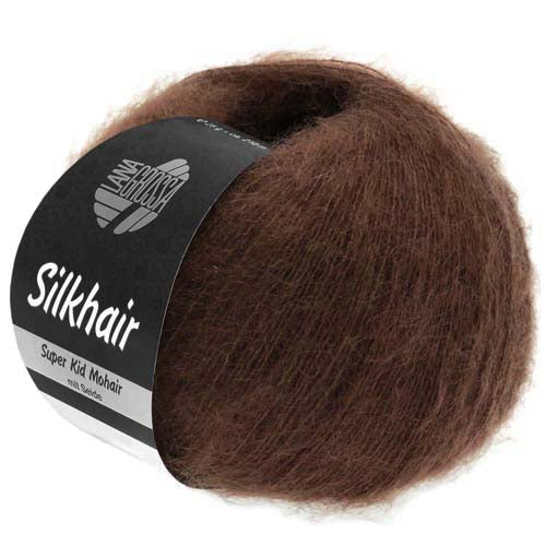 Lana Grossa SilkHair - Espresso (Color #168)