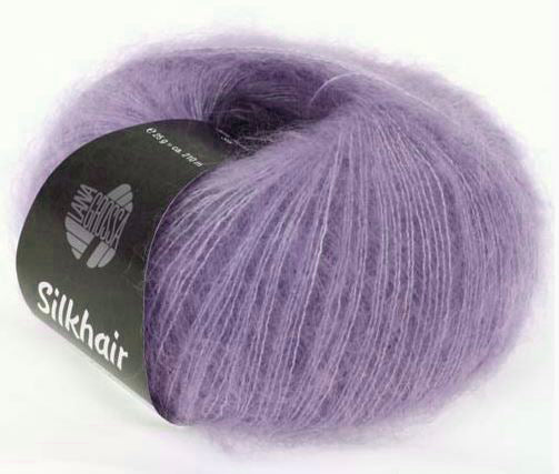 Lana Grossa SilkHair - Dusty Purple (Color #188)