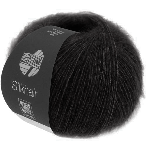 Lana Grossa SilkHair - Tar (Color #209)