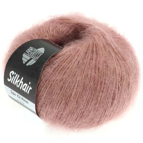 Lana Grossa SilkHair - Antique Rose (Color #74)