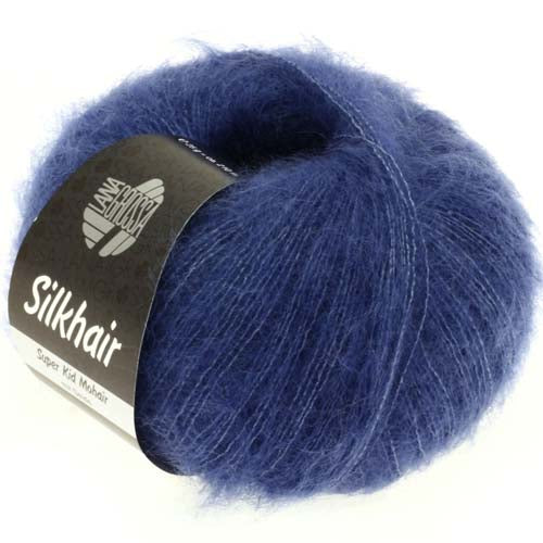 Lana Grossa SilkHair - Blue Heather (Color #79)