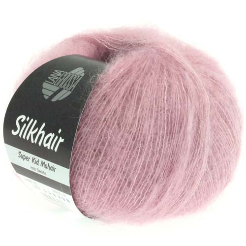 Lana Grossa SilkHair - Dark Rose (Color #87)