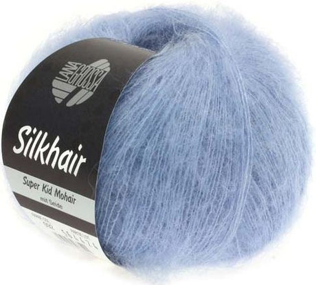 Lana Grossa SilkHair - Periwinkle (Color #92) on sale at little knits