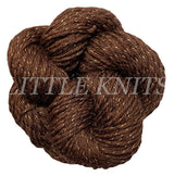 Hikoo SimpliWorsted Metallic - Brown & Gold (Color #302) - 100 Gram Skeins