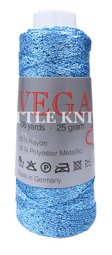 Skacel Vegas Color - Light Blue Metallic (Color #11)