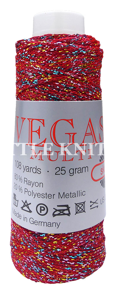 Skacel Vegas Color - Red Multi Metallic (Color #110)