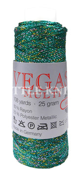 Skacel Vegas Color - Green Multi Metallic (Color #117)