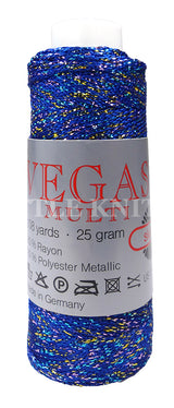 Skacel Vegas Color - Blue Multi Metallic (Color #119)